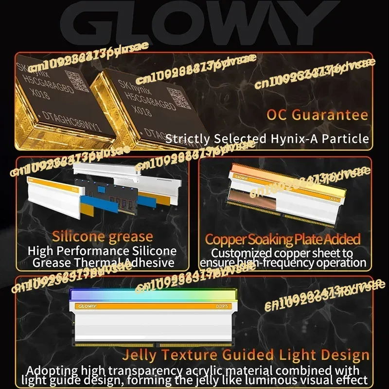 Nouvelle RAM GLOWAY DDR5 32 Go - Ddr5 Rgb Ram avis et prix