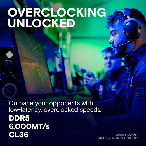 Mémoire de jeu pour ordinateur - Ddr5 16Gb 6000Mhz avis et prix