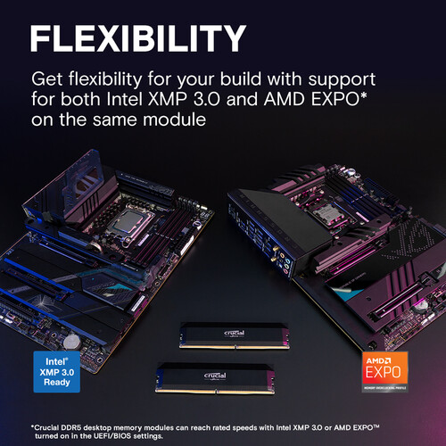 Mémoire de jeu pour ordinateur - Ddr5 16Gb 6000Mhz avis et prix